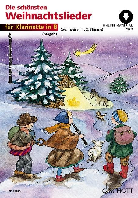 Cover: 9790001215121 | Die schönsten Weihnachtslieder | Broschüre | Buch + Online-Audio
