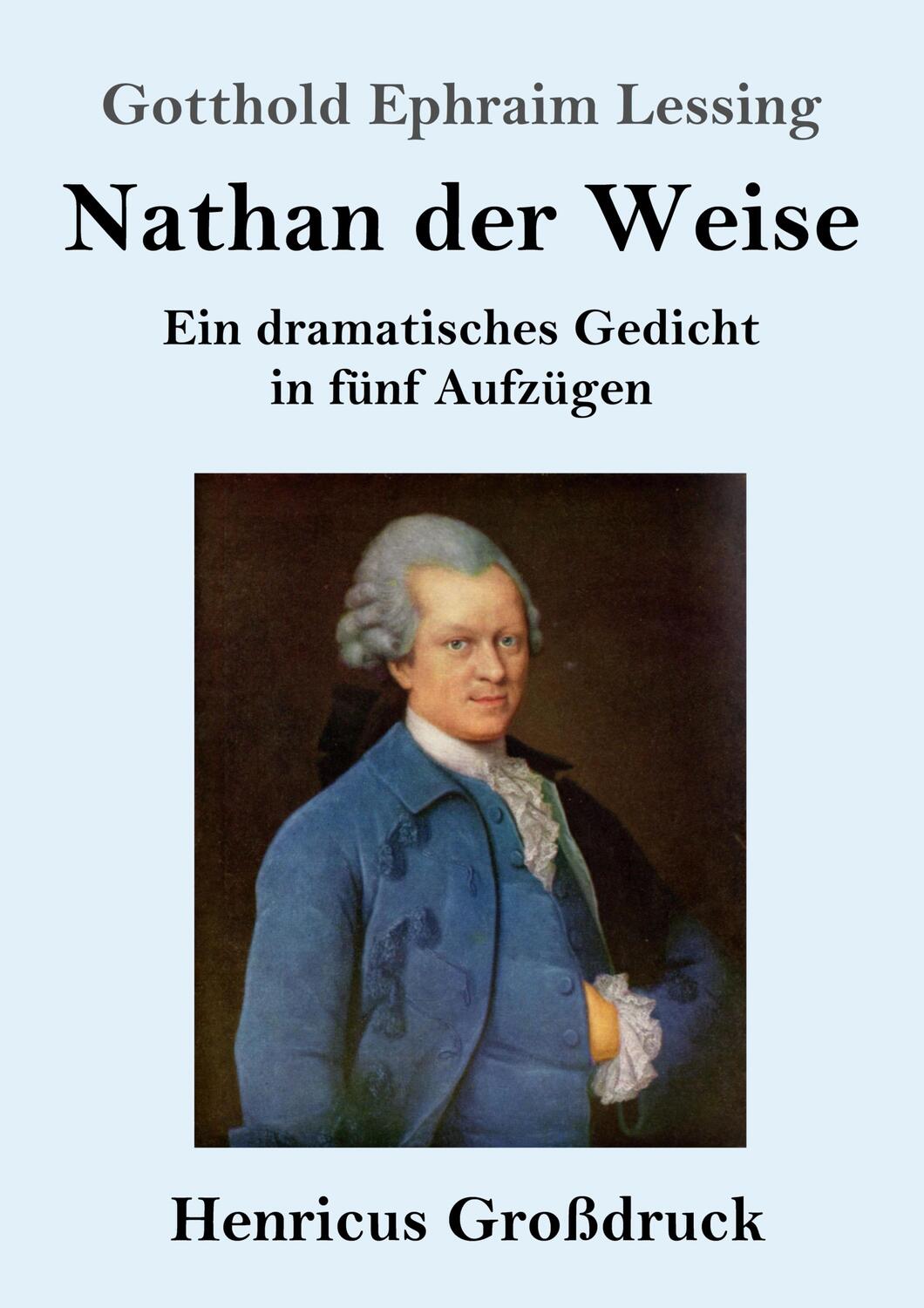 Cover: 9783847827771 | Nathan der Weise (Großdruck) | Gotthold Ephraim Lessing | Taschenbuch
