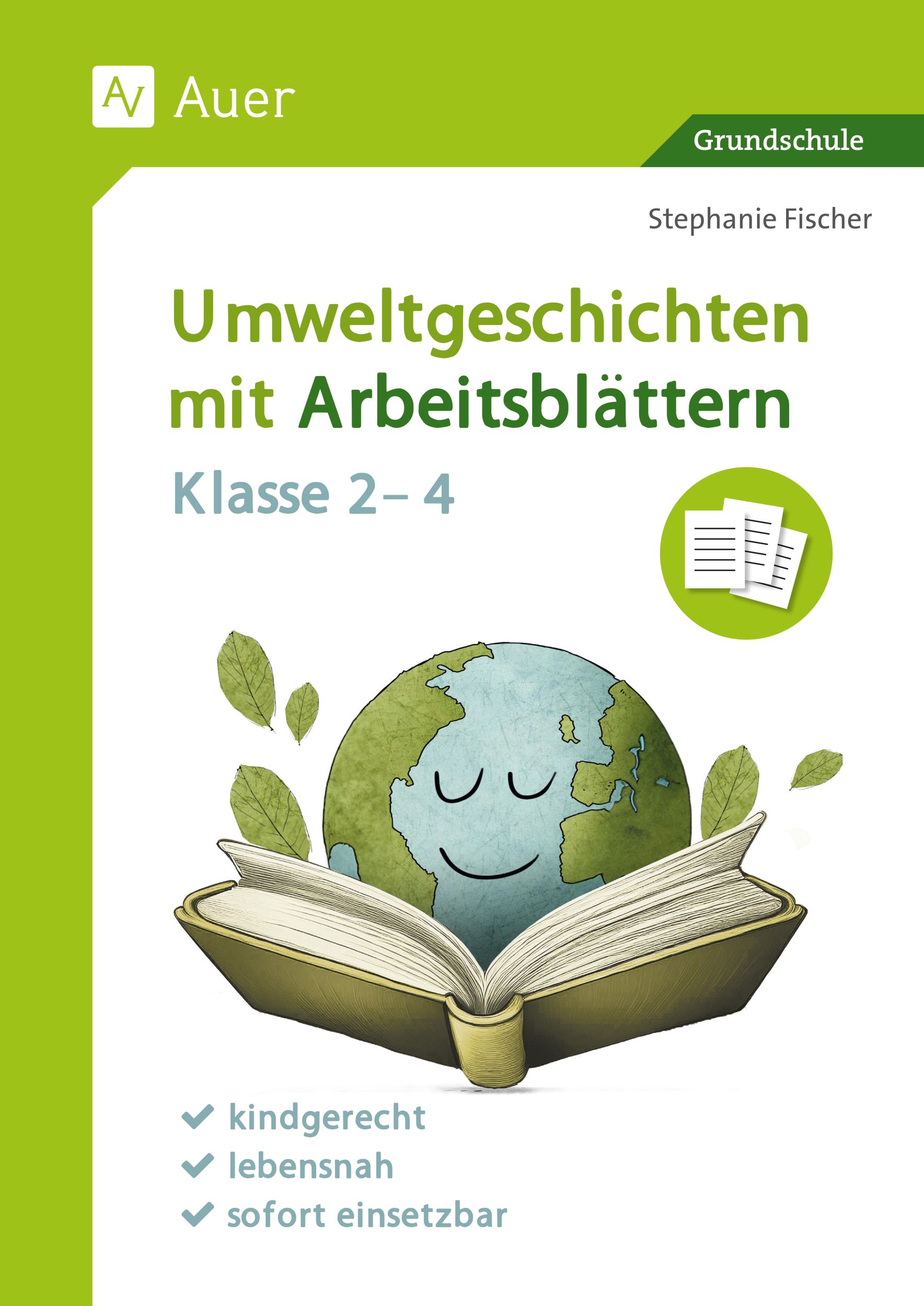 Cover: 9783403089339 | Umweltgeschichten mit Arbeitsblättern - Klasse 2-4 | Stephanie Fischer