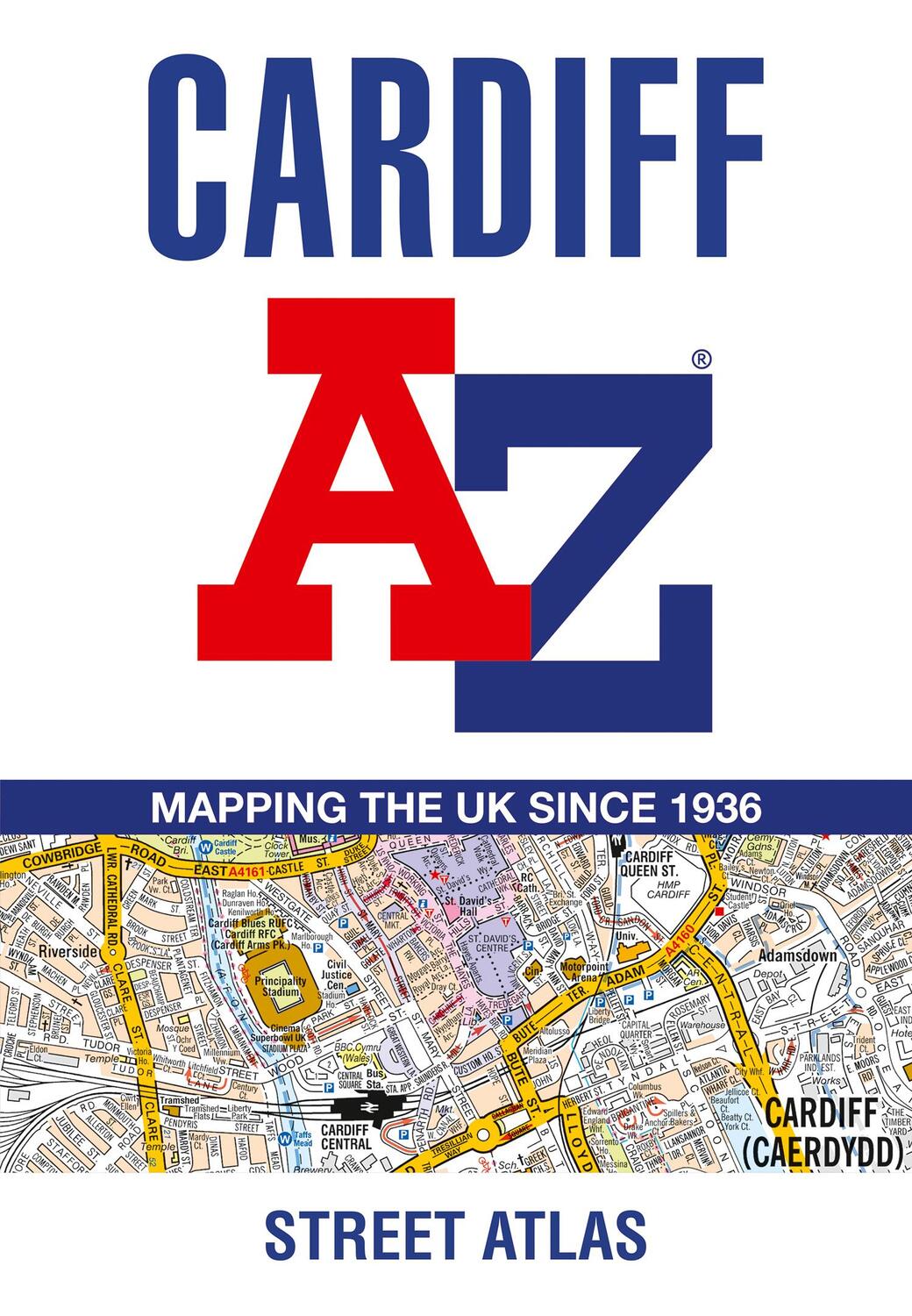 Cover: 9780008445195 | Cardiff A-Z Street Atlas | A-Z Maps | Taschenbuch | Englisch | 2021