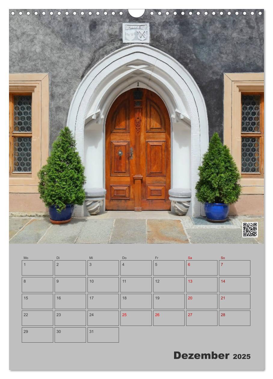 Bild: 9783435996483 | Türen und Portale in Pirna (Wandkalender 2025 DIN A3 hoch),...