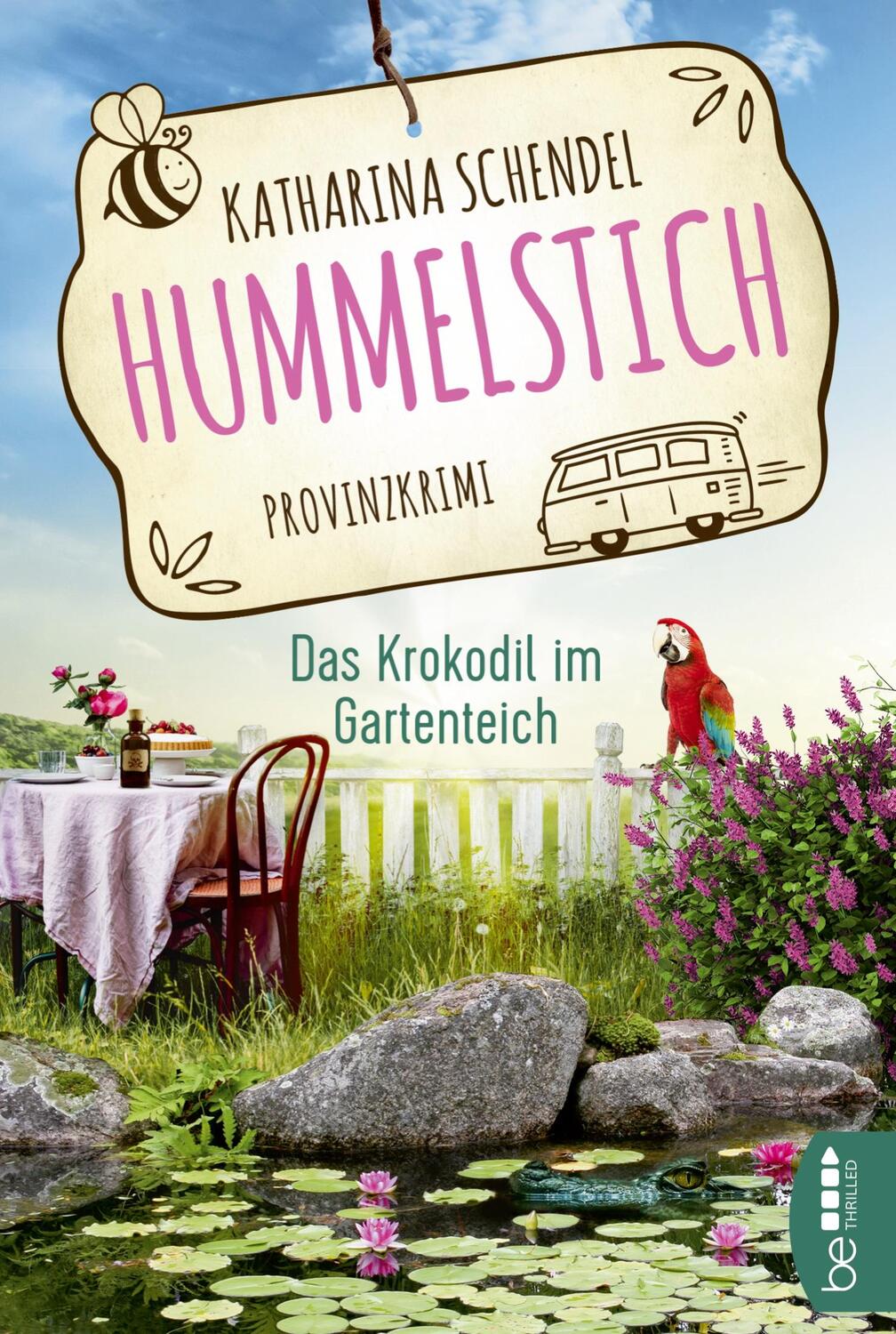 Cover: 9783741302640 | Hummelstich - Das Krokodil im Gartenteich | Provinzkrimi | Schendel