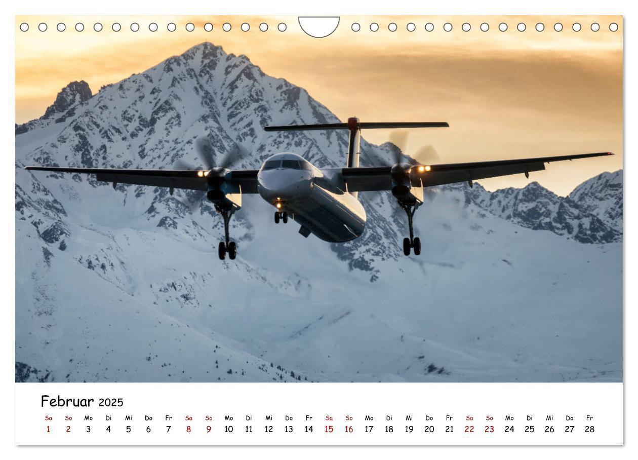 Bild: 9783435122912 | Flugzeuge in beeindruckender Kulisse (Wandkalender 2025 DIN A4...