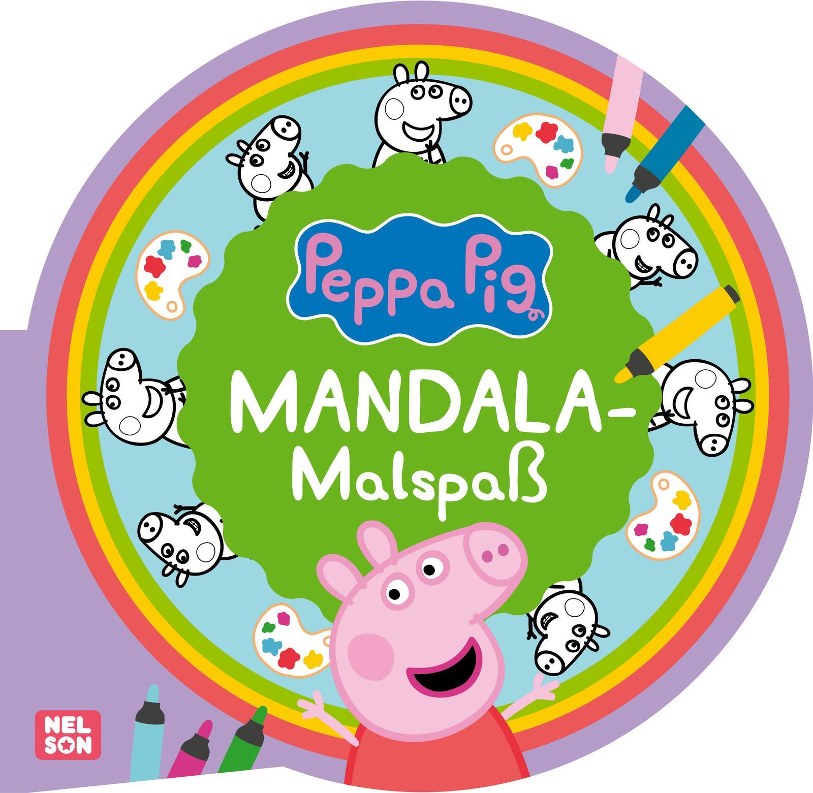 Cover: 9783845127750 | Peppa Wutz Ausmalbilder: MANDALA Malspaß | Taschenbuch | 80 S. | 2025