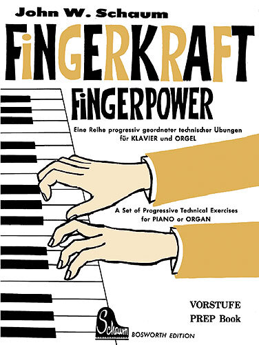 Cover: 9790201609560 | Fingerkraft Vorstufe (Fingerpower Prep Book) | Bosworth Edition
