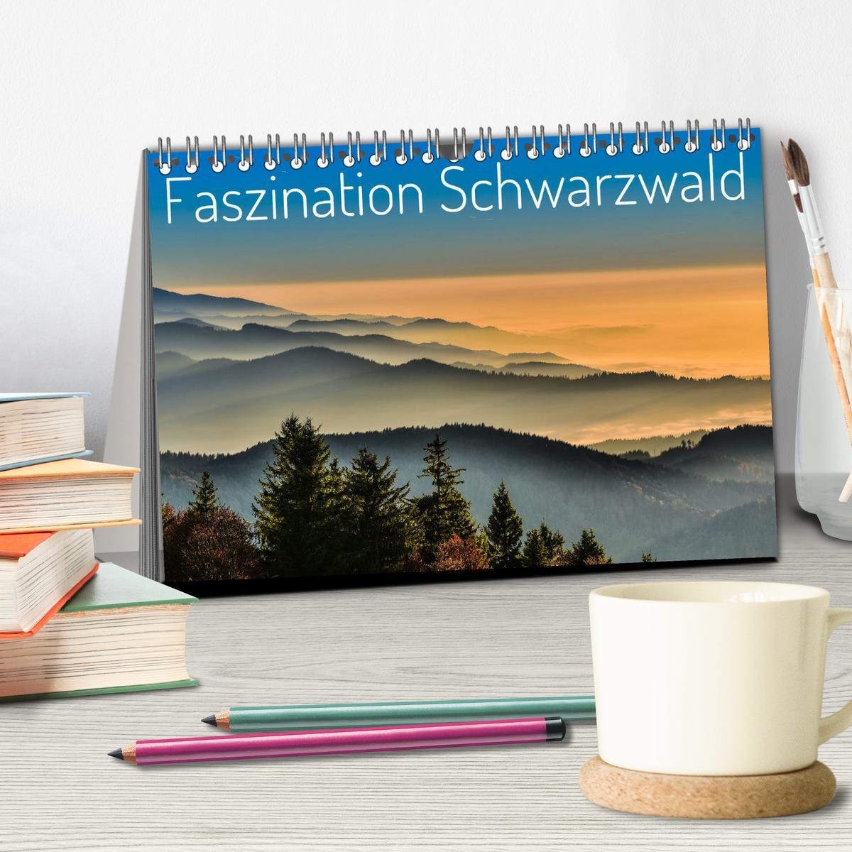 Bild: 9783457235546 | Faszination Schwarzwald (Tischkalender 2025 DIN A5 quer), CALVENDO...