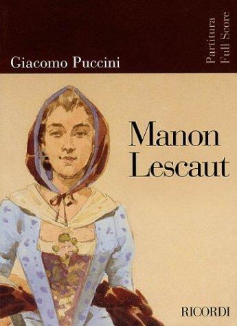 Cover: 9790041913643 | Manon Lescaut | Giacomo Puccini | Partitur | 2002 | Ricordi