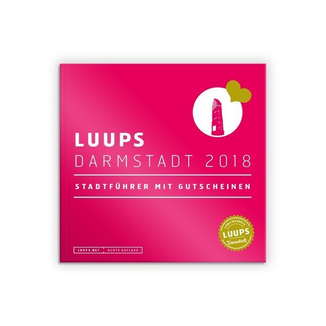 Cover: 4250654807340 | LUUPS Darmstadt 2018 | Stadtführer mit Gutscheinen | Karsten Brinsa