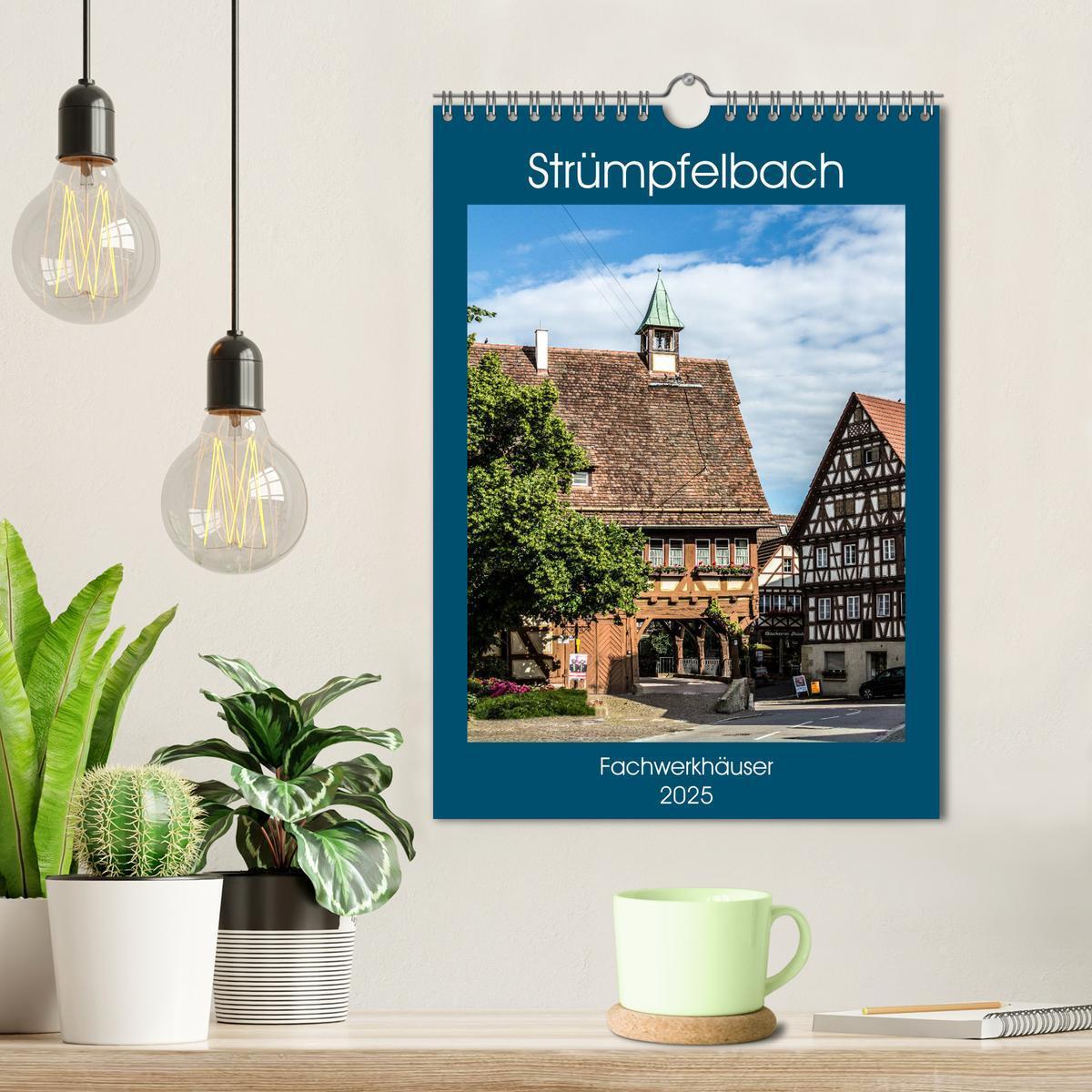 Bild: 9783457060940 | Strümpfelbach - Fachwerkhäuser (Wandkalender 2025 DIN A4 hoch),...