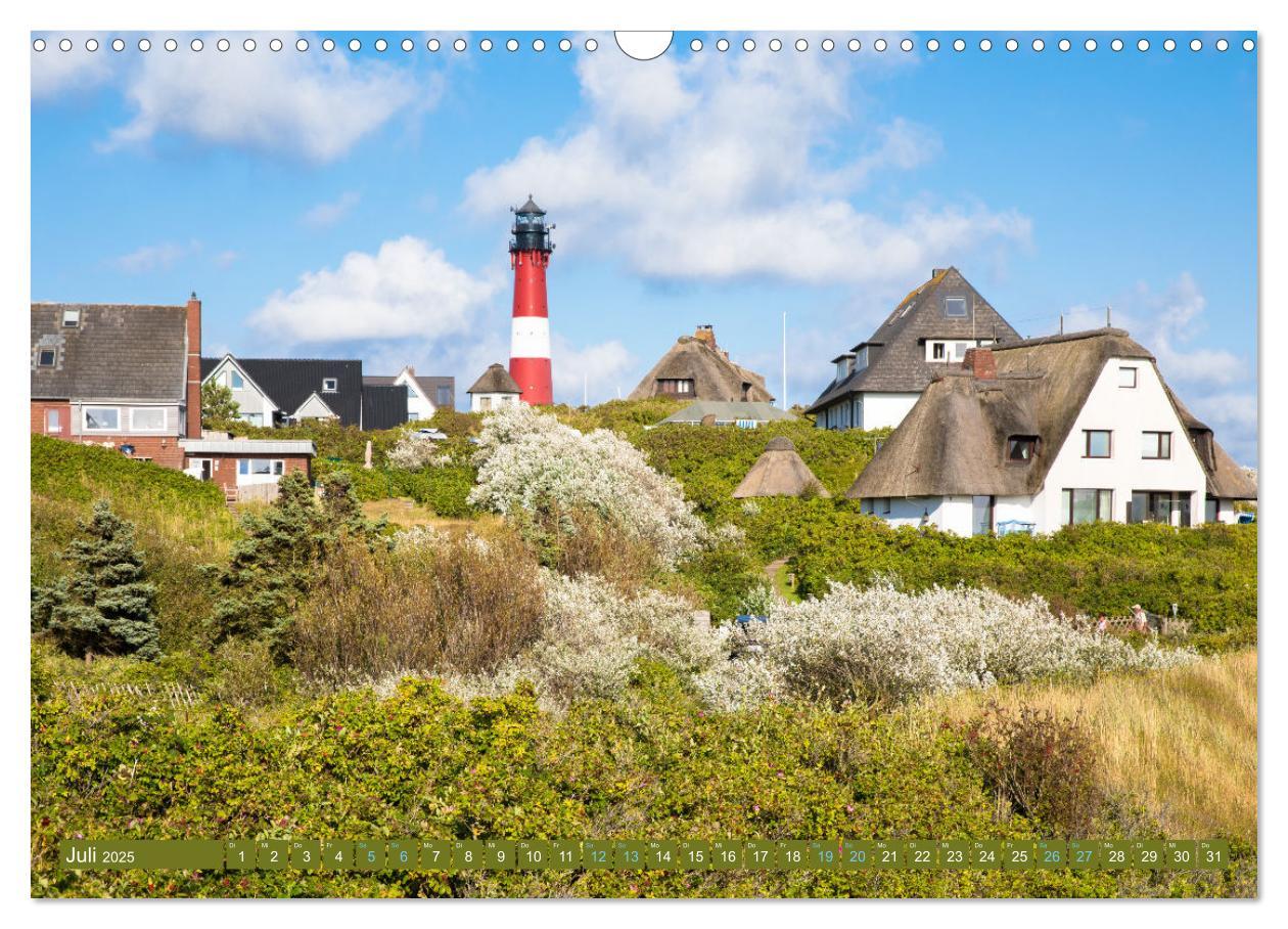 Bild: 9783457214107 | Sylt süchtig (Wandkalender 2025 DIN A3 quer), CALVENDO Monatskalender