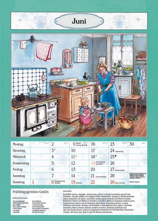 Bild: 9783731876328 | Aus Großmutters Küche 2025 | Verlag Korsch | Kalender | 13 S. | 2025