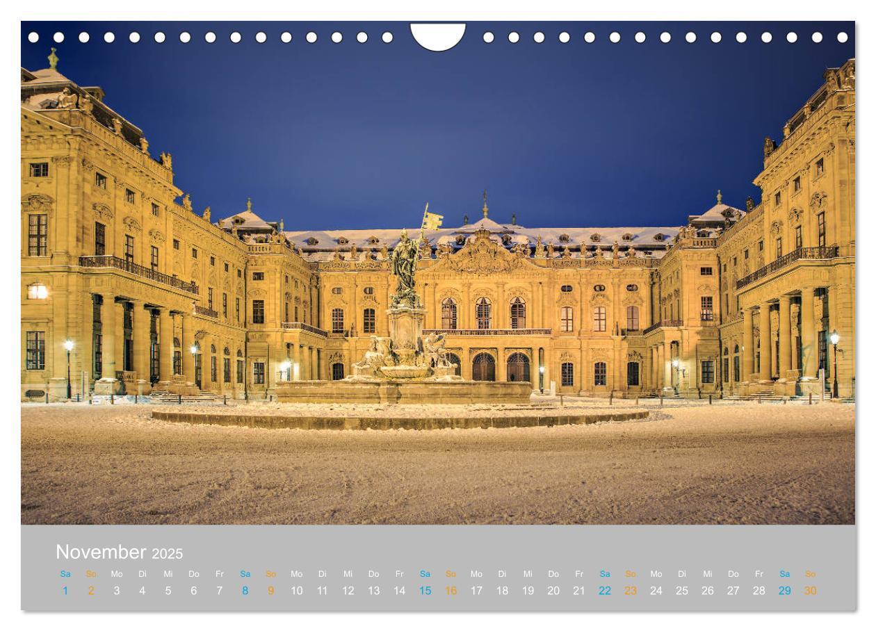 Bild: 9783435225637 | Würzburg - Stadt der Kirchen (Wandkalender 2025 DIN A4 quer),...