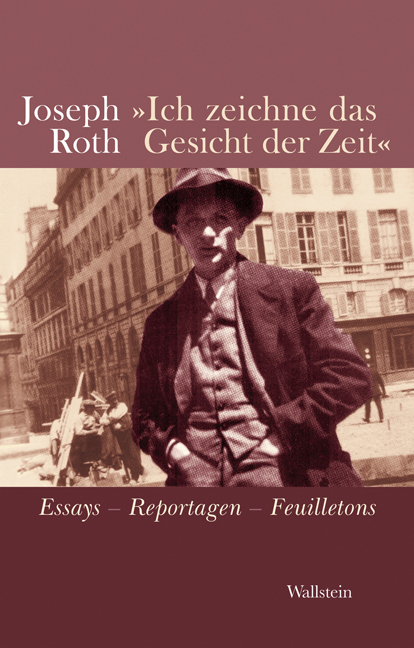 Cover: 9783835305854 | »Ich zeichne das Gesicht der Zeit« | Essays - Reportagen - Feuilletons