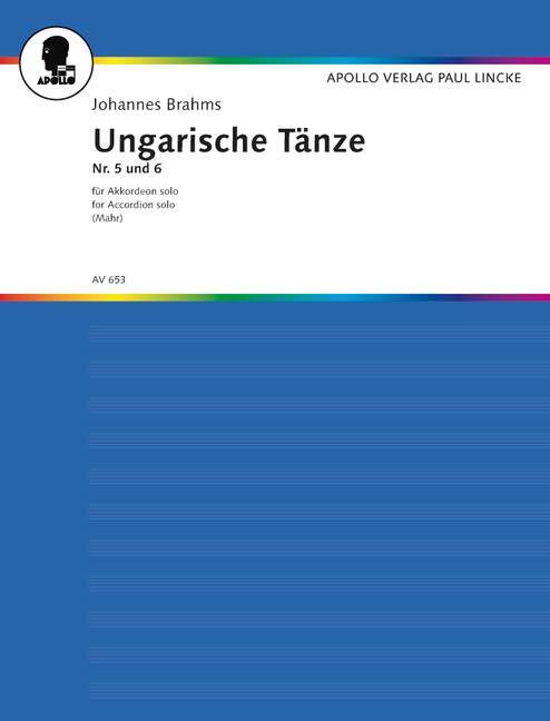 Cover: 9790203901754 | Hungarian Dance No. 5 and 6 | Curt Mahr | Buch | 1988 | Apollo Verlag