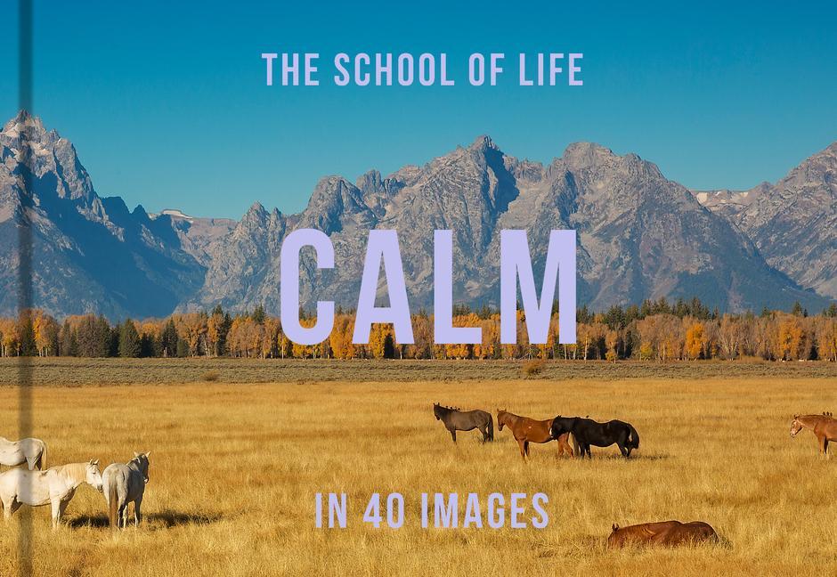 Cover: 9781916753006 | Calm in 40 Images | The art of finding serenity | The School Of Life