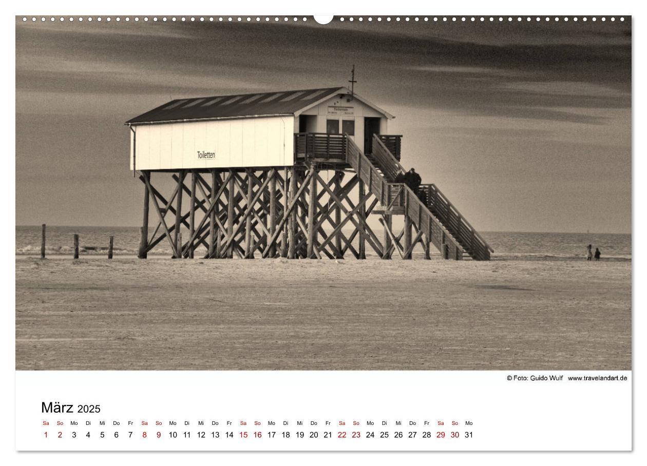 Bild: 9783435437856 | Sankt Peter-Ording. Ein Traum an der Nordsee (Wandkalender 2025 DIN...