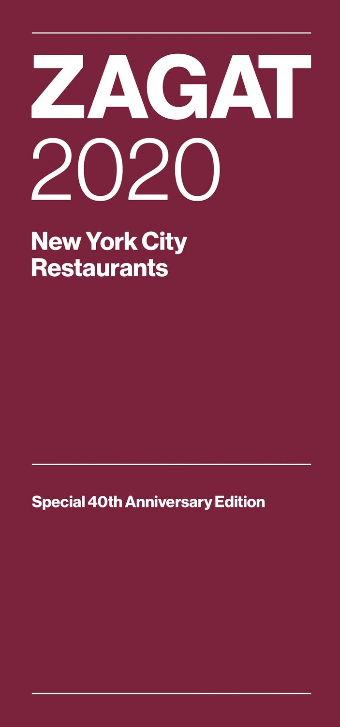 Cover: 9780578483610 | Zagat 2020 New York City Restaurants | ZAGAT | Taschenbuch | Englisch