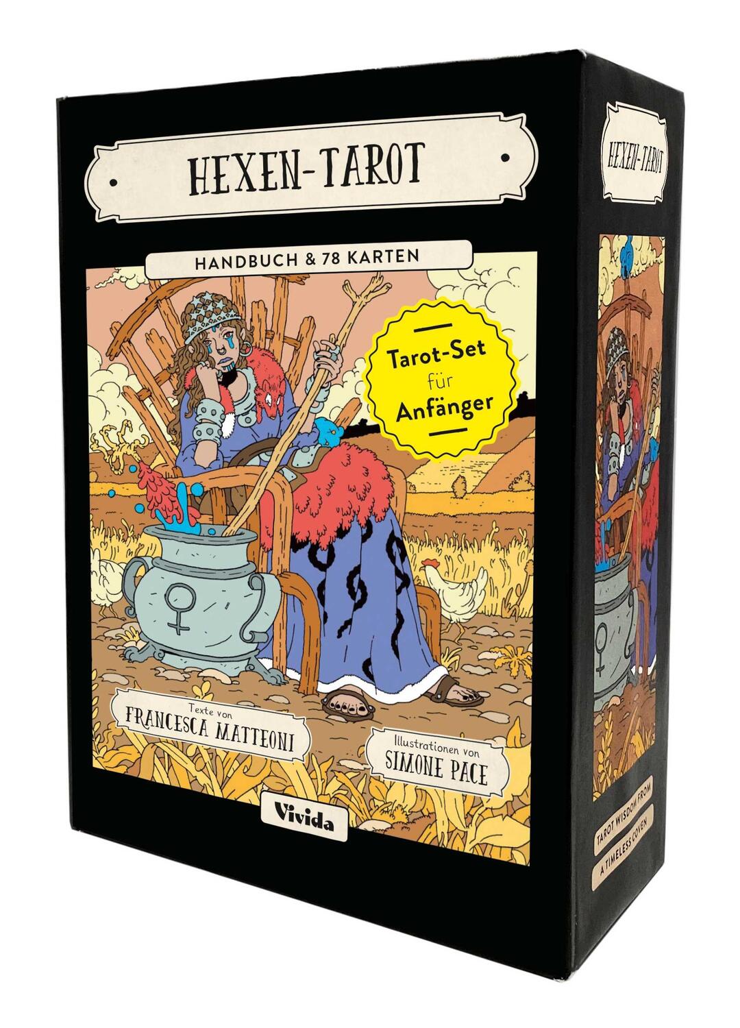 Cover: 9788863124989 | Hexen-Tarot | Tarot-Set für Anfänger | Francesca Matteoni | Spiel