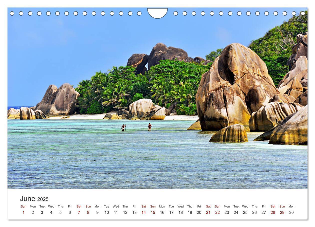 Bild: 9781325949410 | Dreamy Beaches of the Seychelles (Wall Calendar 2025 DIN A4...