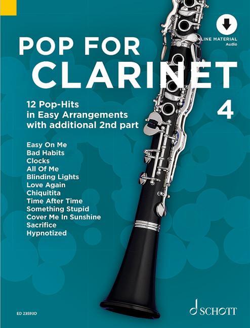 Cover: 9783795726782 | Pop For Clarinet 4 | Uwe Bye | Broschüre | Pop for Clarinet | 32 S.