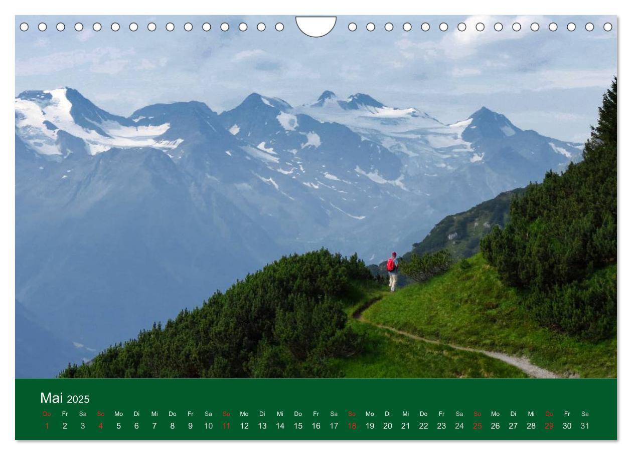 Bild: 9783435740789 | Stubaital (Wandkalender 2025 DIN A4 quer), CALVENDO Monatskalender