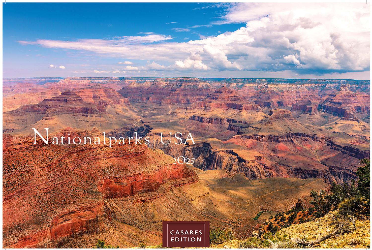 Cover: 9781835242681 | Nationalparks USA 2025 L 35x50cm | Kalender | 14 S. | Deutsch | 2025