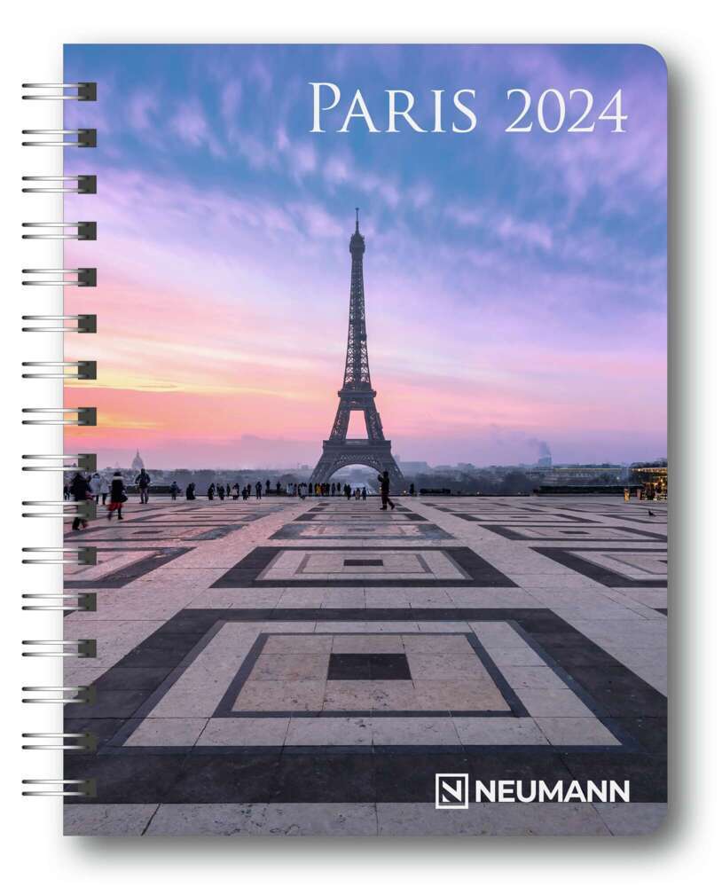 Cover: 4002725987310 | Paris 2024 - Diary - Buchkalender - Taschenkalender - 16,5x21,6 | 2024