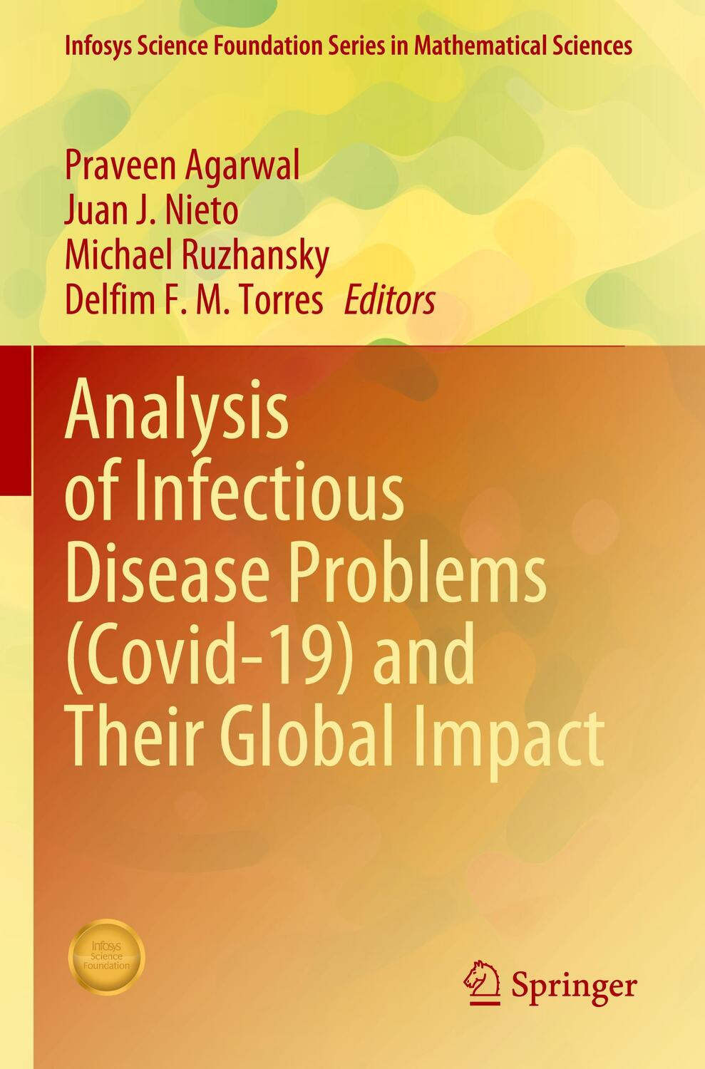 Cover: 9789811624520 | Analysis of Infectious Disease Problems (Covid-19) and Their Global...