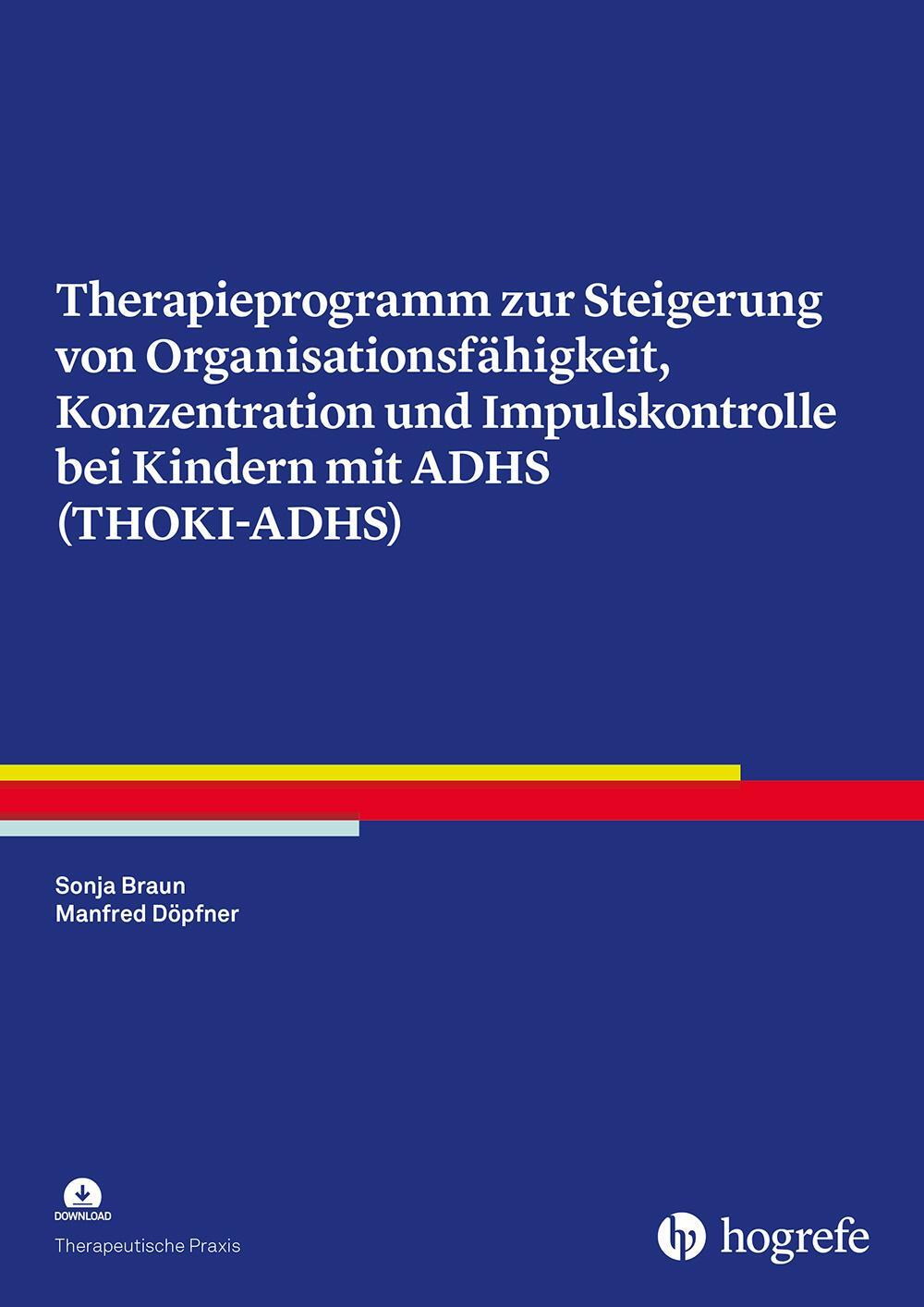 Cover: 9783801728991 | Therapieprogramm zur Steigerung von Organisationsfähigkeit,...