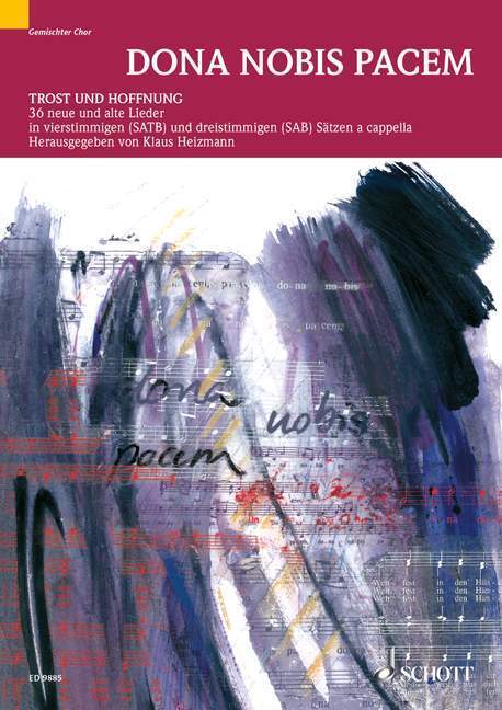 Cover: 9790001139397 | Dona nobis pacem | Buch | 72 S. | Deutsch | 2005 | Schott Music