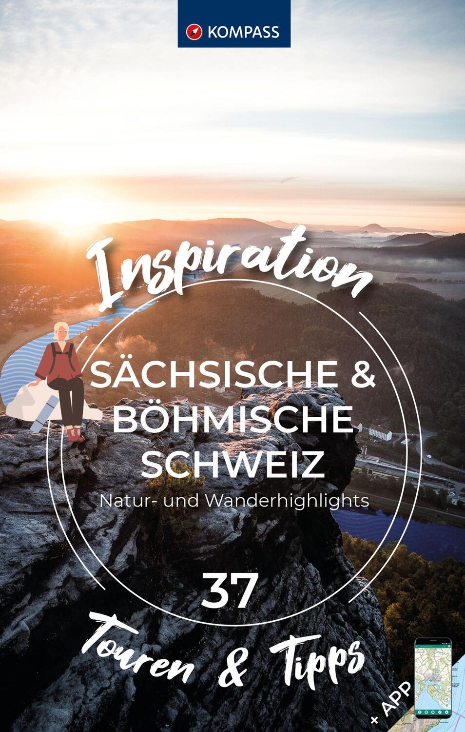 Cover: 9783991541196 | KOMPASS Inspiration Sächsische Schweiz &amp; Böhmische Schweiz | Buch