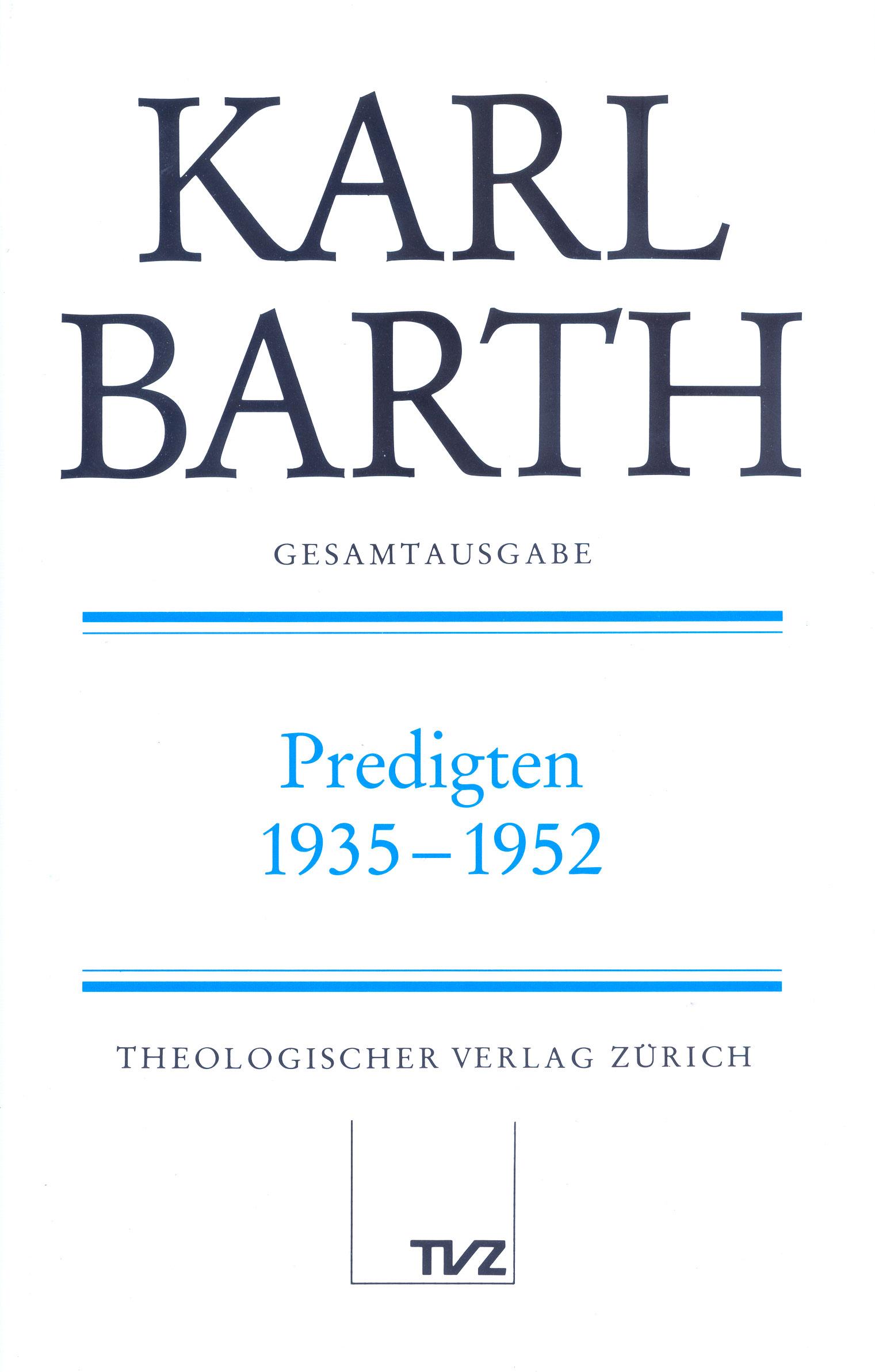 Cover: 9783290109813 | Predigten 1935-1952 | Abt. I: Predigten. Band 26: Predigten 1935-1952