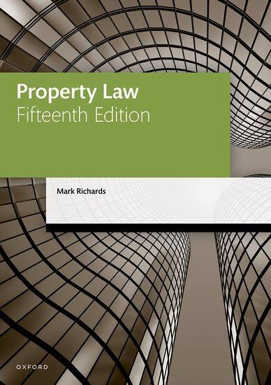 Cover: 9780192858849 | Property Law | Mark Richards | Taschenbuch | Kartoniert / Broschiert