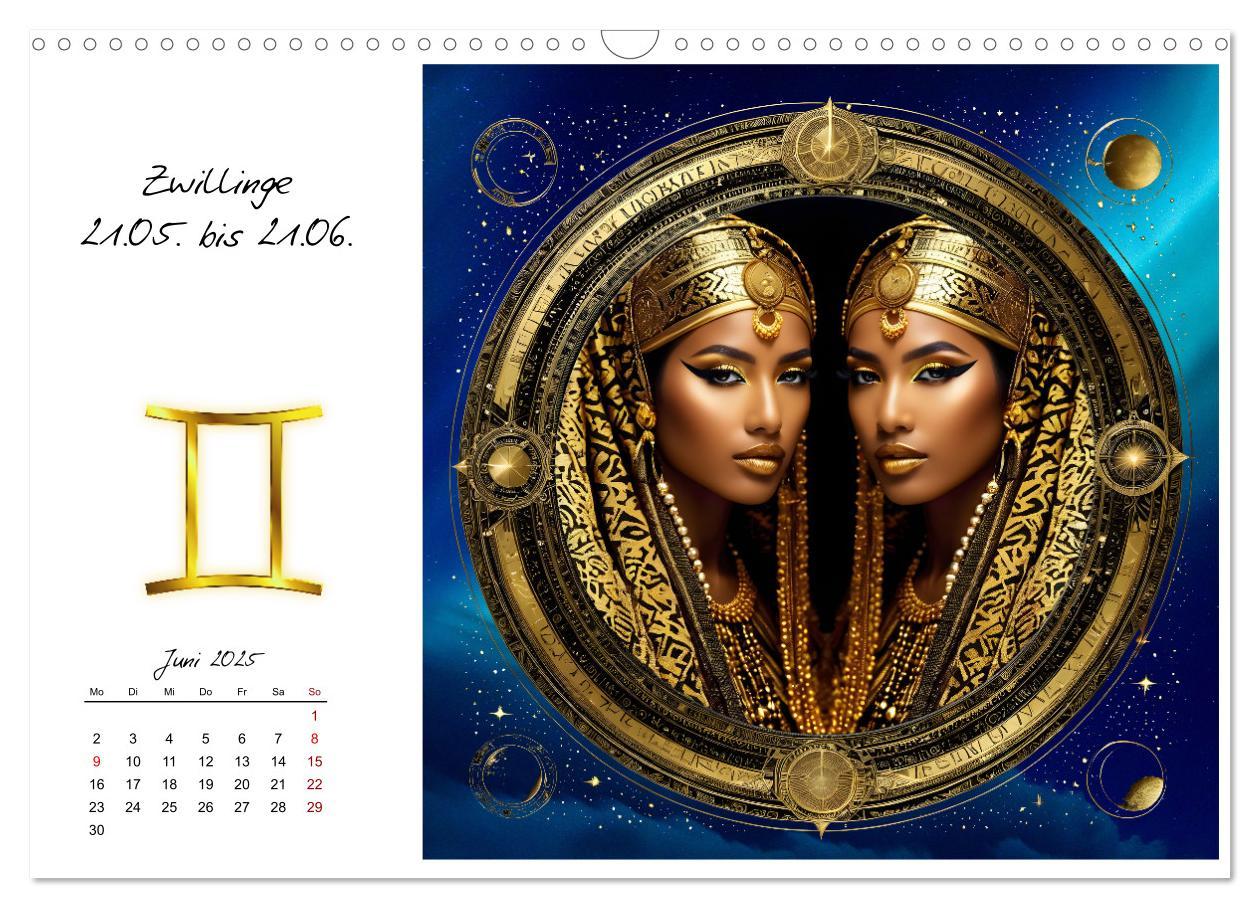 Bild: 9783457220757 | Ein Jahr in Gold (Wandkalender 2025 DIN A3 quer), CALVENDO...