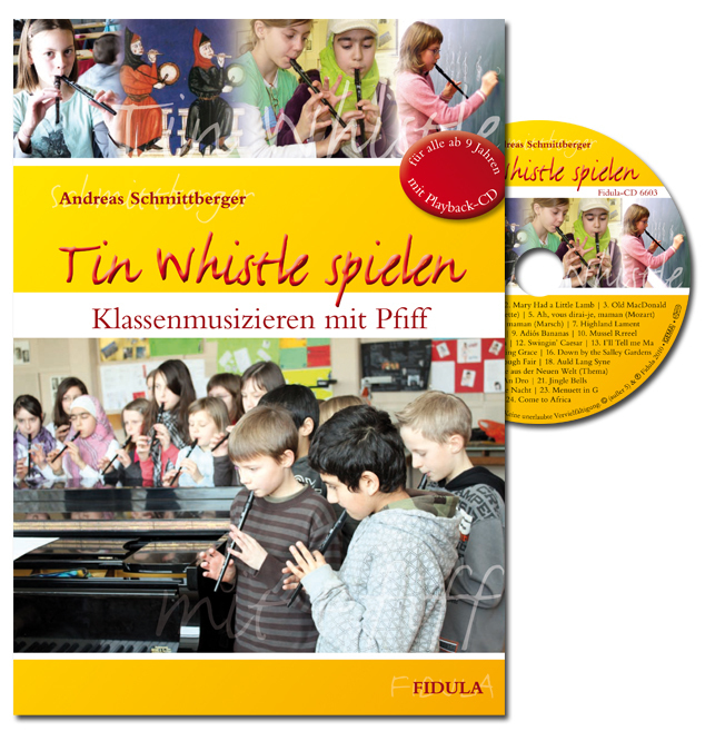 Cover: 9783872262035 | Tin Whistle spielen, m. Audio-CD | Andreas Schmittberger | Taschenbuch