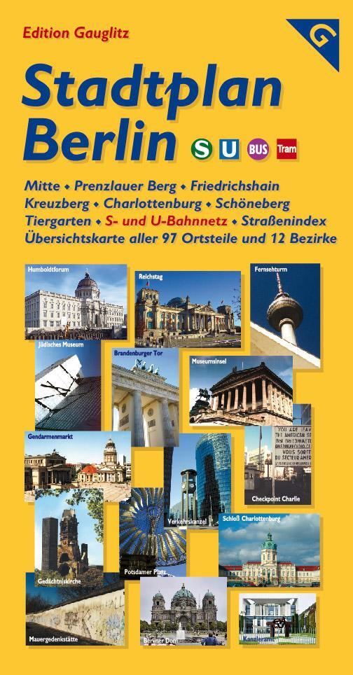 Cover: 9783933502704 | Stadtplan Berlin | Miniplan | Gerd Gauglitz | (Land-)Karte | Deutsch