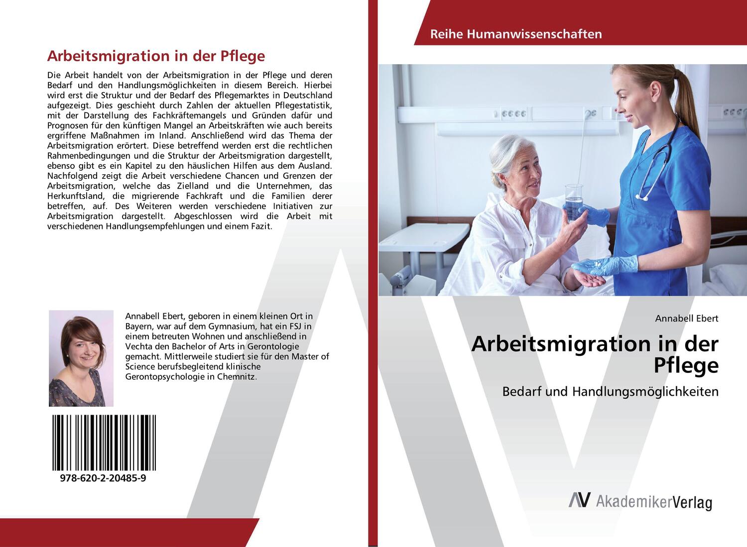Cover: 9786202204859 | Arbeitsmigration in der Pflege | Bedarf und Handlungsmöglichkeiten