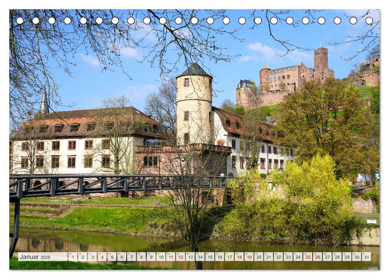 Bild: 9783457184752 | Spaziergang in Wertheim (Tischkalender 2025 DIN A5 quer), CALVENDO...