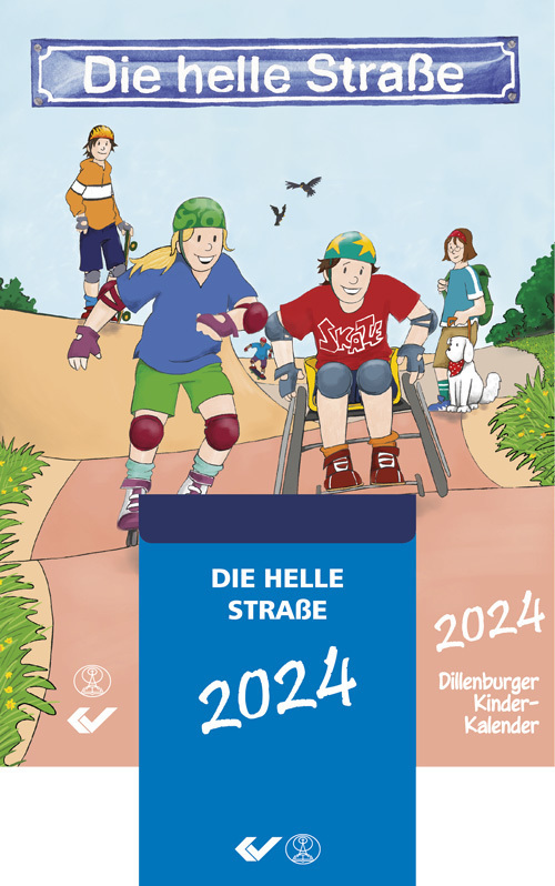 Cover: 9783863538460 | Die helle Straße 2024 Abreißkalender | Dillenburger Kinder-Kalender