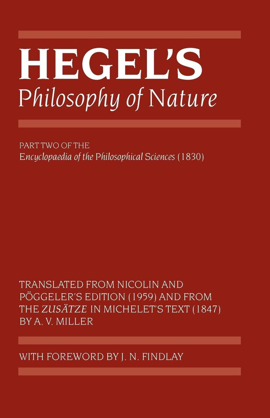 Cover: 9780199272679 | Hegel's Philosophy of Nature | Georg Wilhelm Friedrich Hegel | Buch
