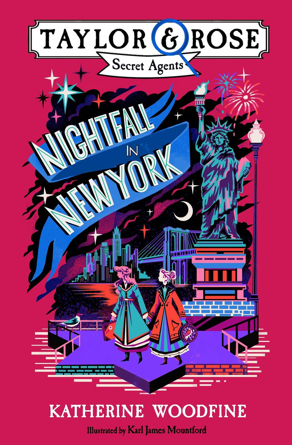 Cover: 9781405293273 | Nightfall in New York | Katherine Woodfine | Taschenbuch | Englisch