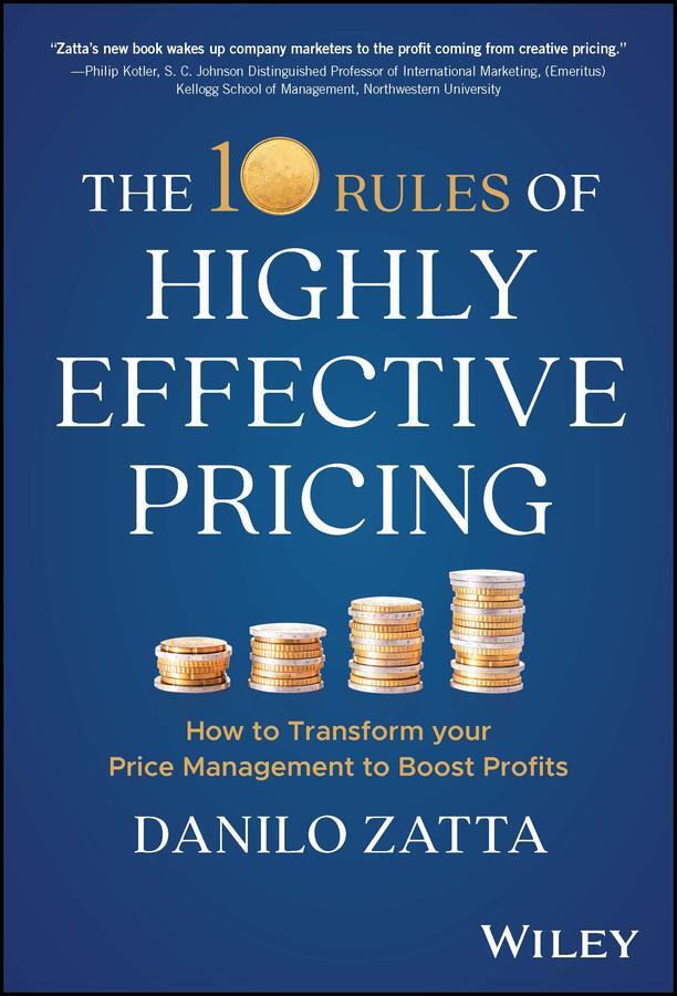 Cover: 9781394195763 | The 10 Rules of Highly Effective Pricing | Danilo Zatta | Buch | 2023
