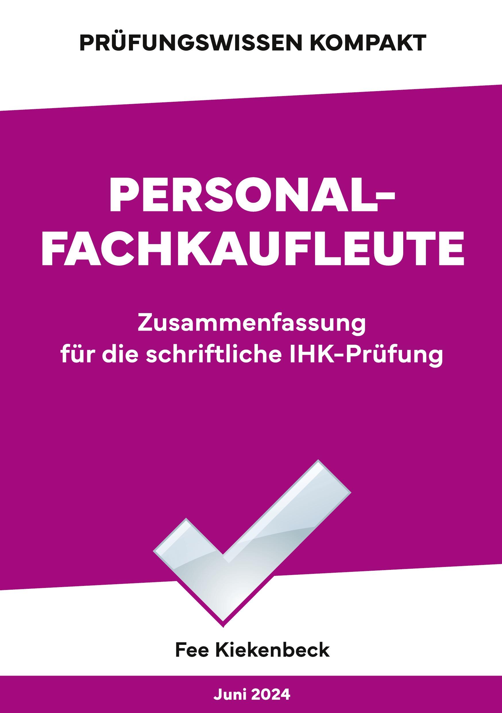 Cover: 9783958875005 | Personalfachkaufleute | Fee Kiekenbeck | Taschenbuch | 346 S. | 2024