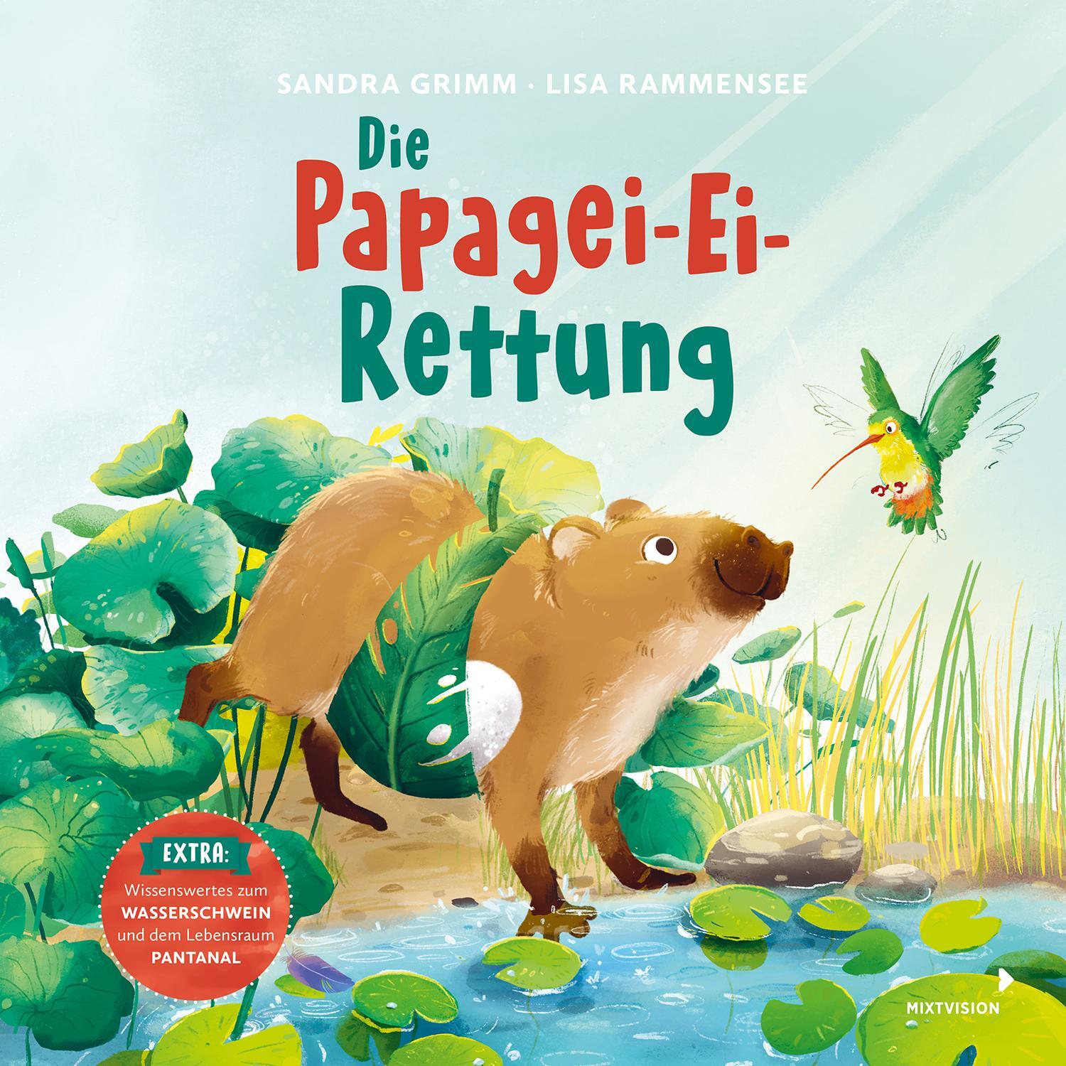 Cover: 9783958541801 | Die Papagei-Ei-Rettung | Sandra Grimm | Buch | 40 S. | Deutsch | 2022