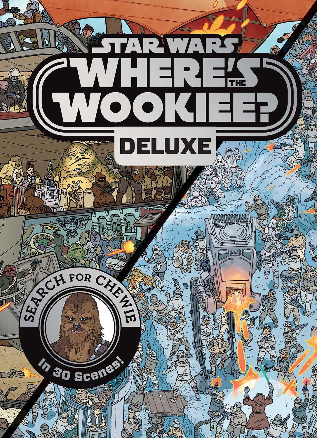 Cover: 9780794443665 | Star Wars: Where's the Wookiee? Deluxe: Search for Chewie in 30...