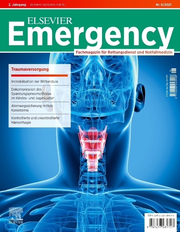 Cover: 9783437481727 | Elsevier Emergency. Traumaversorgung. 6/2021 | Klausmeier (u. a.)
