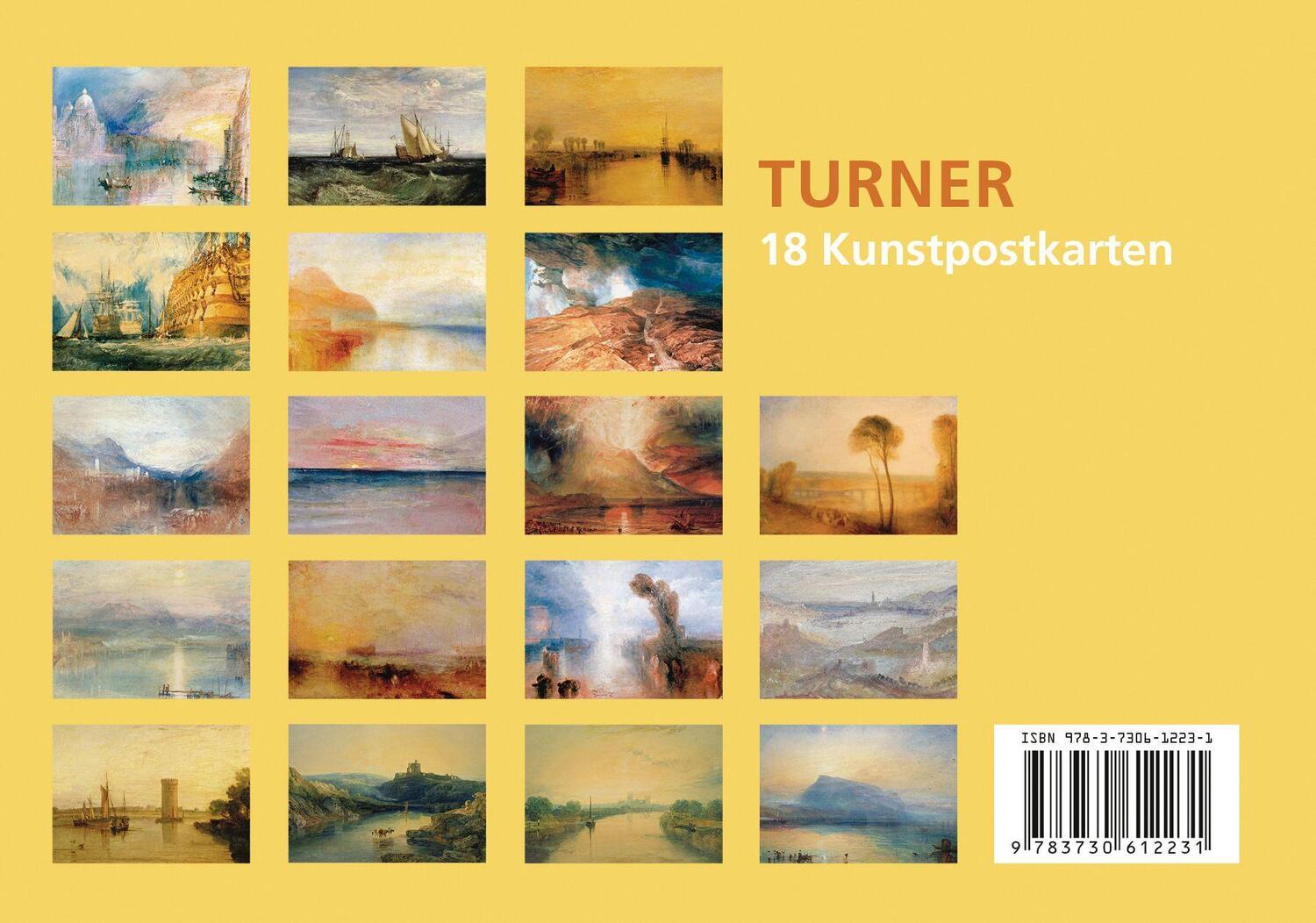 Bild: 9783730612231 | Postkarten-Set William Turner | William Turner | Stück | 20 S. | 2024