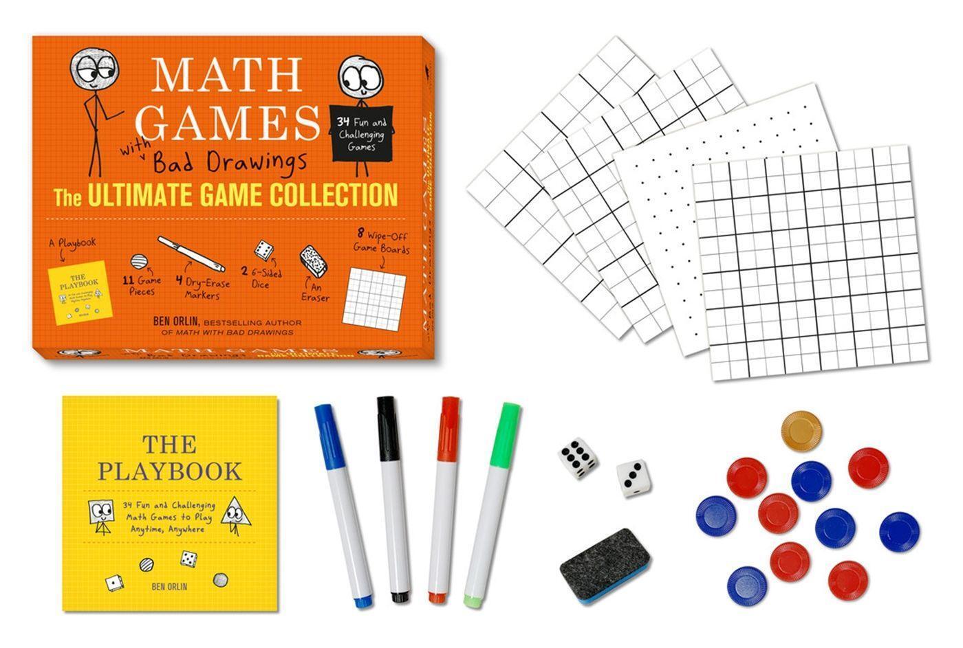 Cover: 9780762499878 | Math Games with Bad Drawings: The Ultimate Game Collection | Ben Orlin