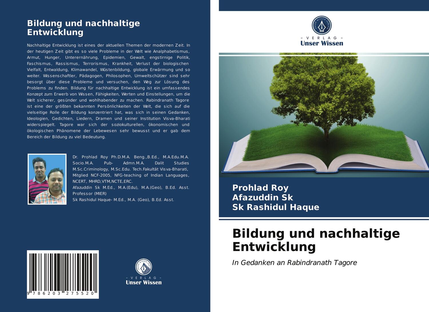 Cover: 9786203275520 | Bildung und nachhaltige Entwicklung | Prohlad Roy (u. a.) | Buch