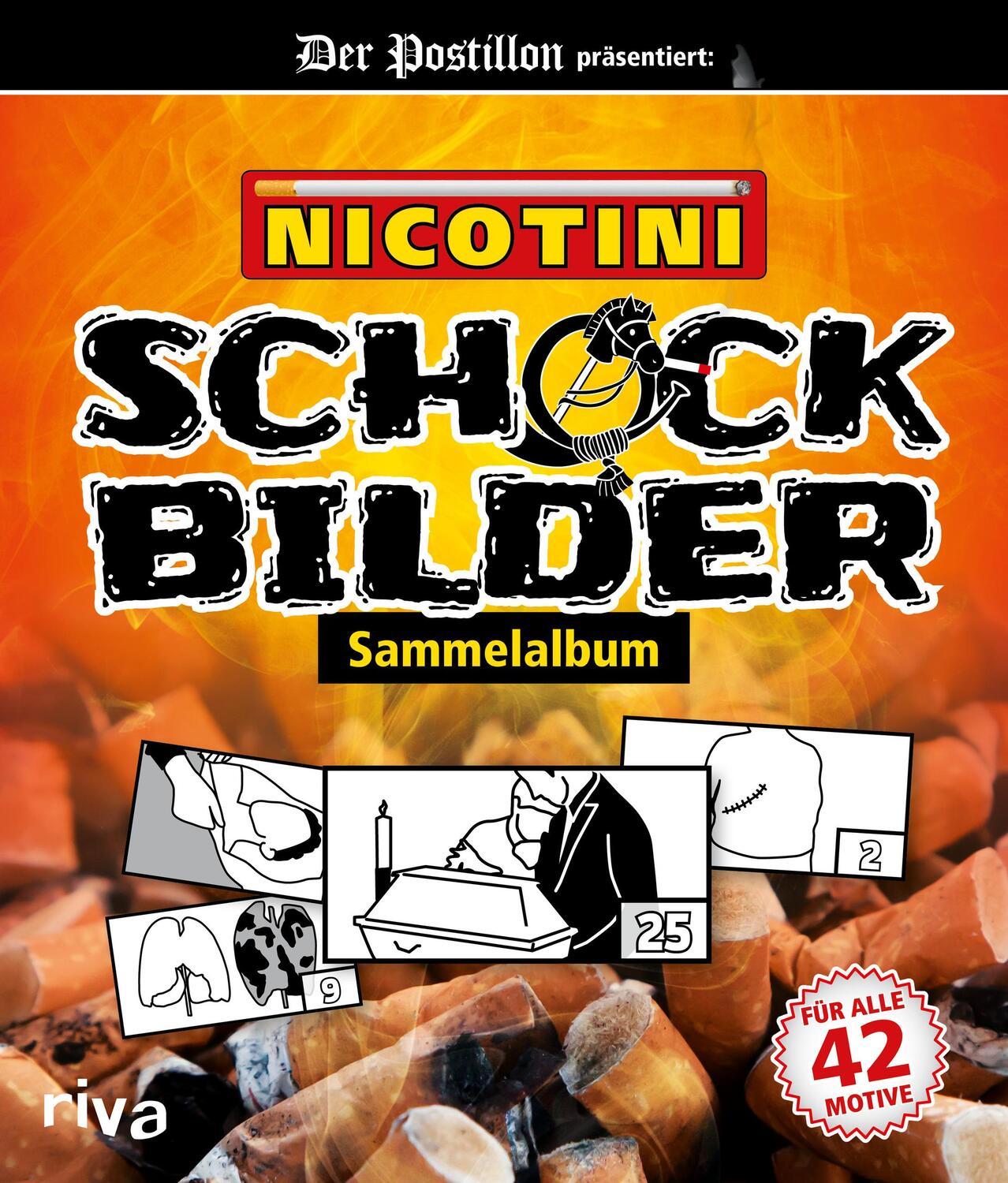 Cover: 9783742311702 | Nicotini | Schockbilder-Sammelalbum | Stefan Sichermann | Taschenbuch